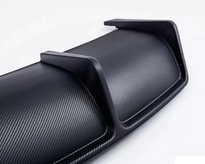 Tesla Model 3 Matte Carbon Fiber Rear Diffuser VR Aero