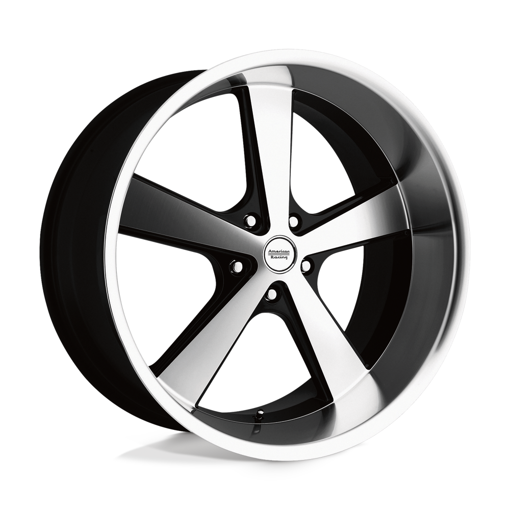VN701 Nova Wheel Gloss Black Machined American Racing