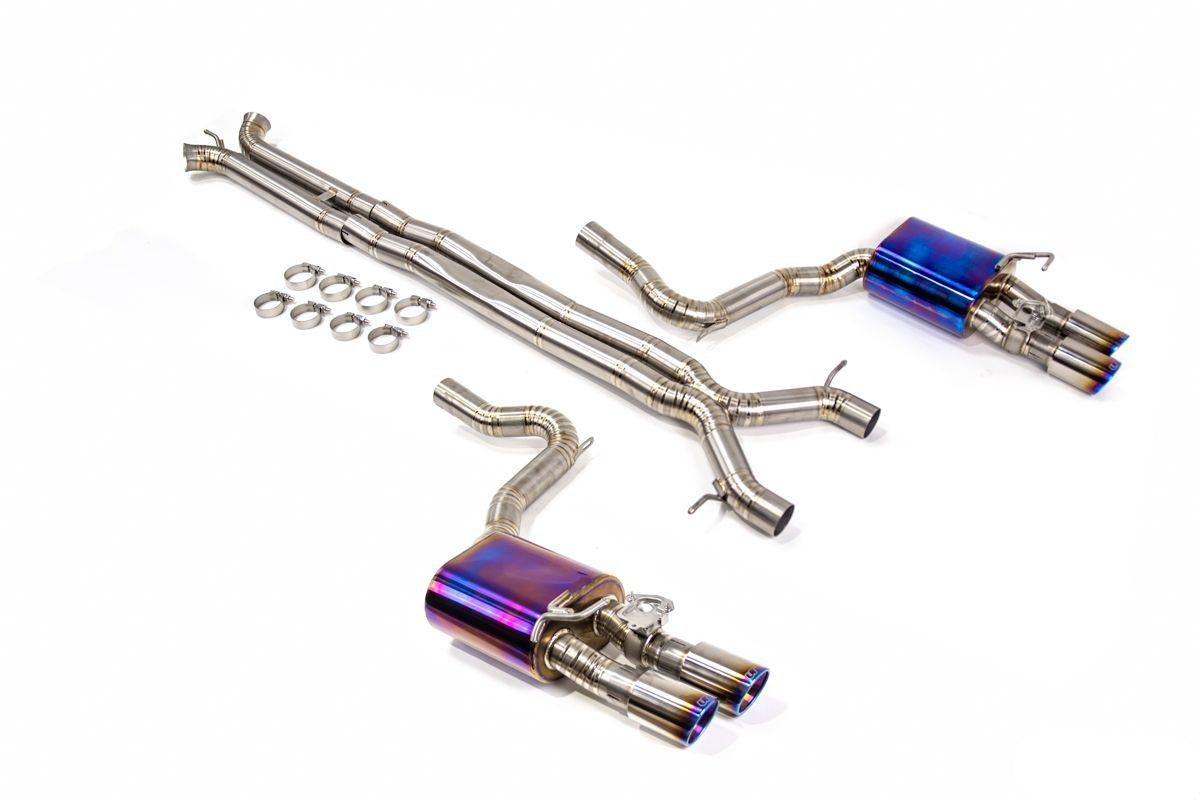 Porsche Panamera 971 Titanium Exhaust System Short Version VR Performance