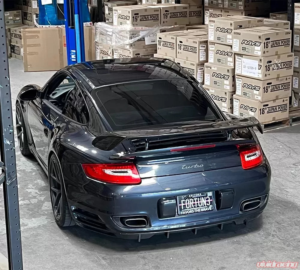 Porsche 997 TT Carbon Fiber GT2 Style Rear Wing | VR Aero