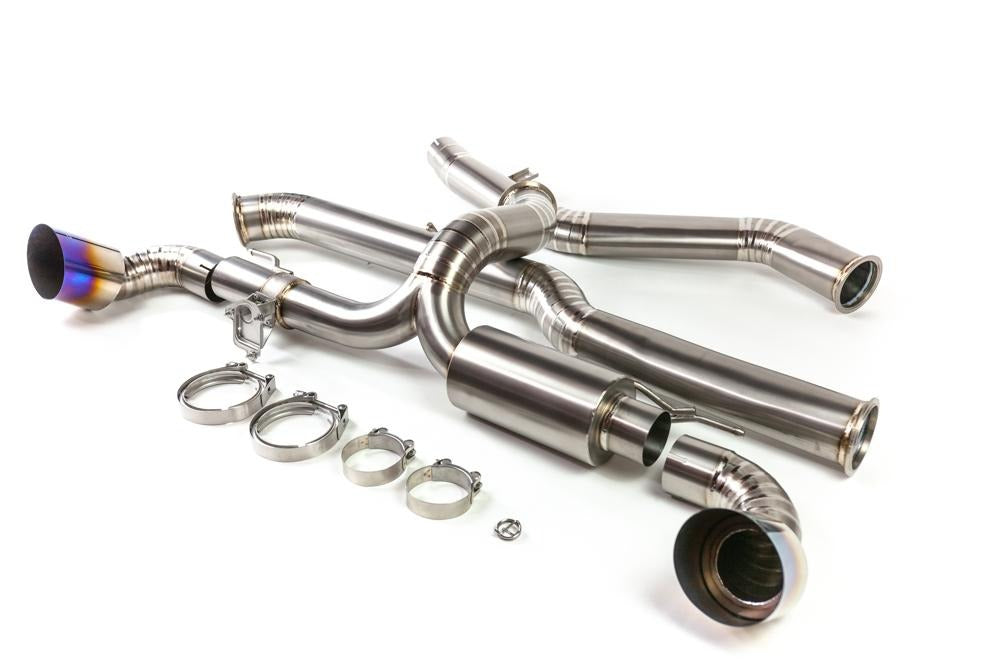 Toyota Supra Titanium Exhaust System VR Performance