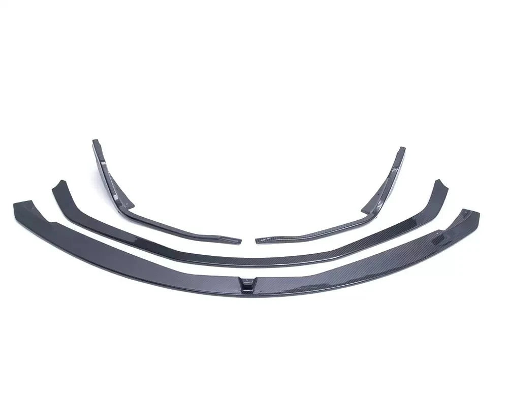 Toyota Supra A90 Carbon Fiber 4-Piece Front Lip VR Aero