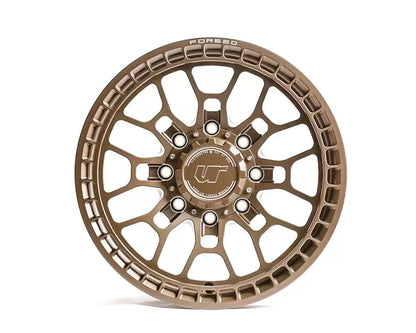 Ford F-250 / F-350 D02 Wheel Set Satin Bronze VR Forged