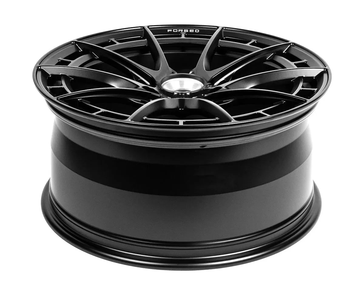 Porsche 991 GT3 / Turbo D03-R Wheel Package Matte Black VR Forged