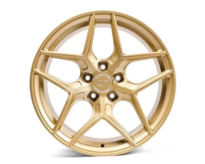 Subaru WRX STI D04 Wheel Package Satin Gold VR Forged