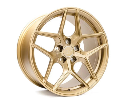 Subaru WRX STI D04 Wheel Package Satin Gold VR Forged