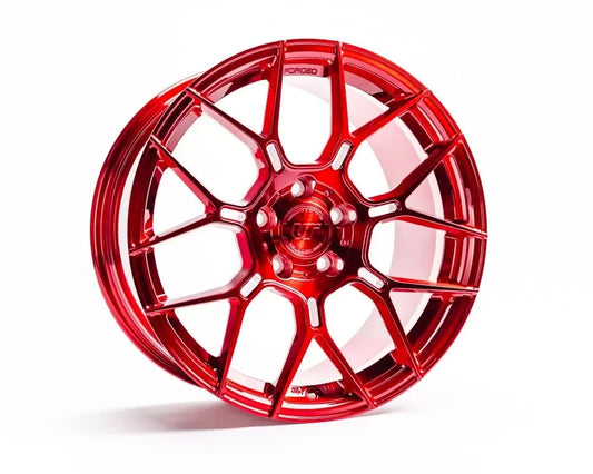 Subaru WRX STI D09 Wheel Package (Brushed Red)