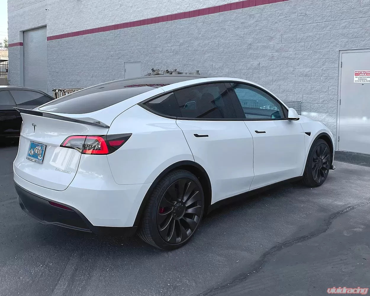 Tesla Model Y Carbon Fiber Rear Trunk Spoiler VR Aero