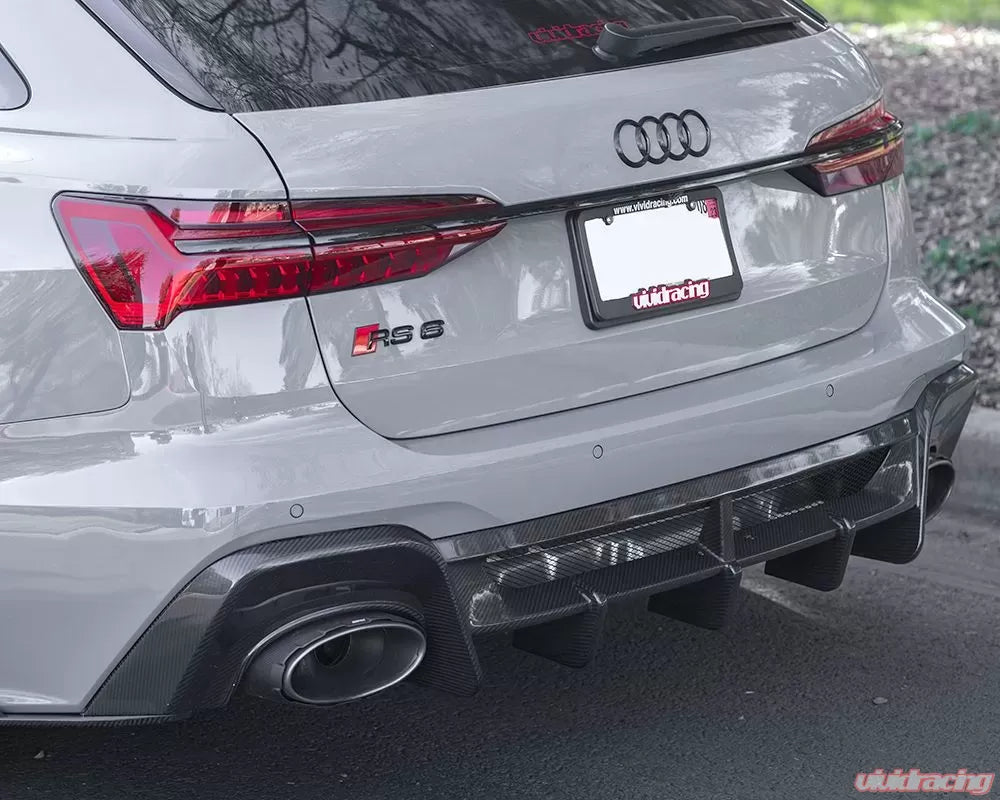 Audi RS 6 Avant C8 Carbon Fiber Rear Diffuser VR Aero