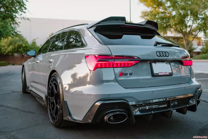 Audi RS 6 Avant C8 Carbon Fiber Rear Diffuser VR Aero