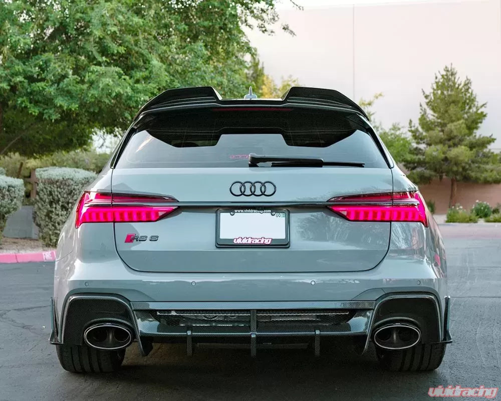 Audi RS 6 Avant C8 Carbon Fiber Rear Roof Spoiler VR Aero