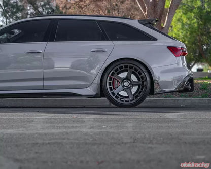 Audi RS 6 Avant C8 Carbon Fiber Side Skirts VR Aero