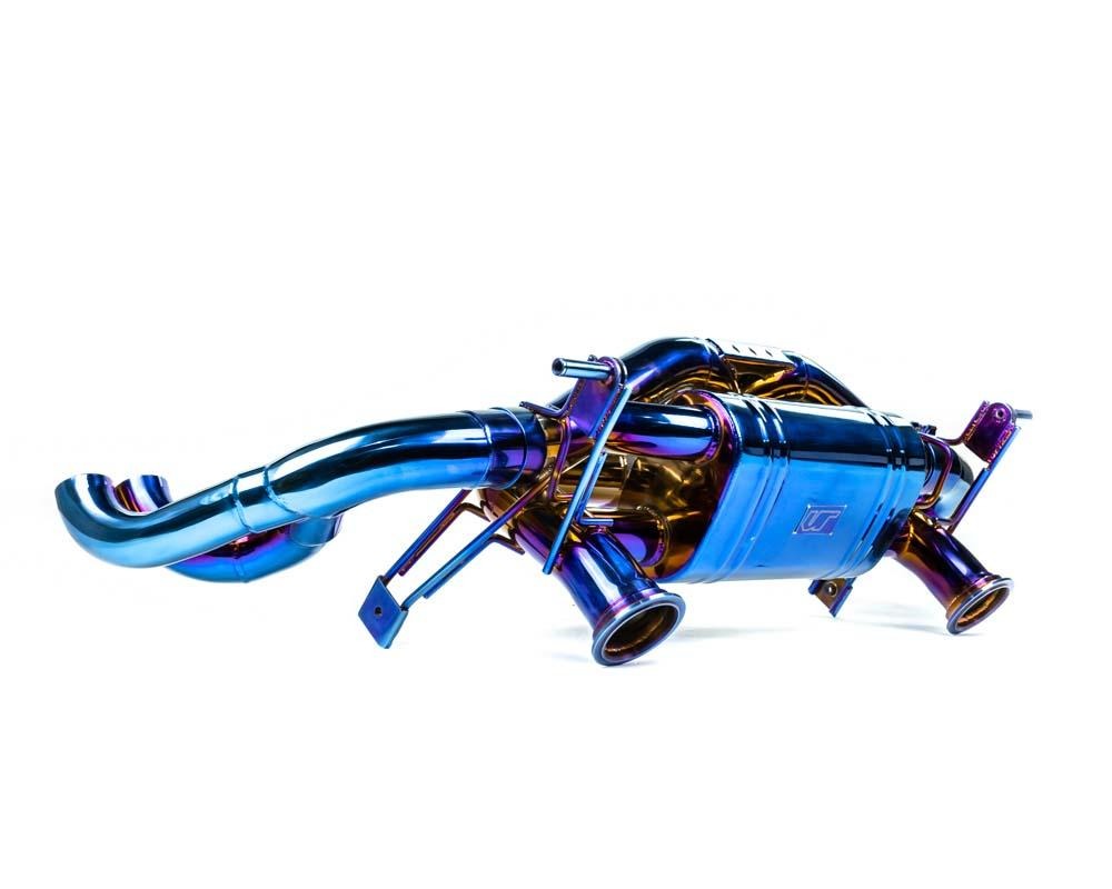 Audi R8 Blue Titanium Exhaust System VR Performance