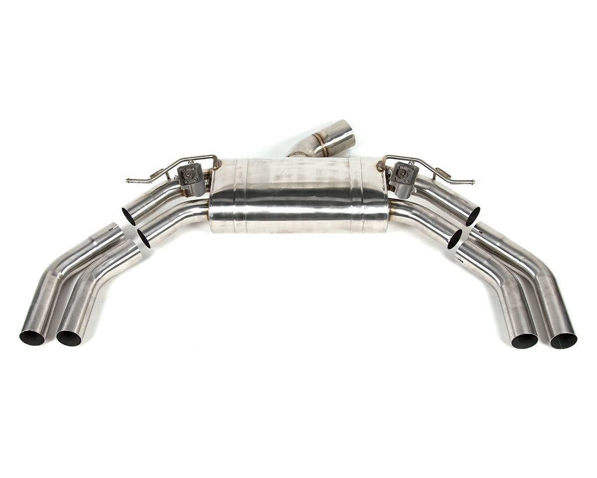 Audi RS 3 8V Stainless Valvetronic Exhaust System with Carbon Tips VR Performance