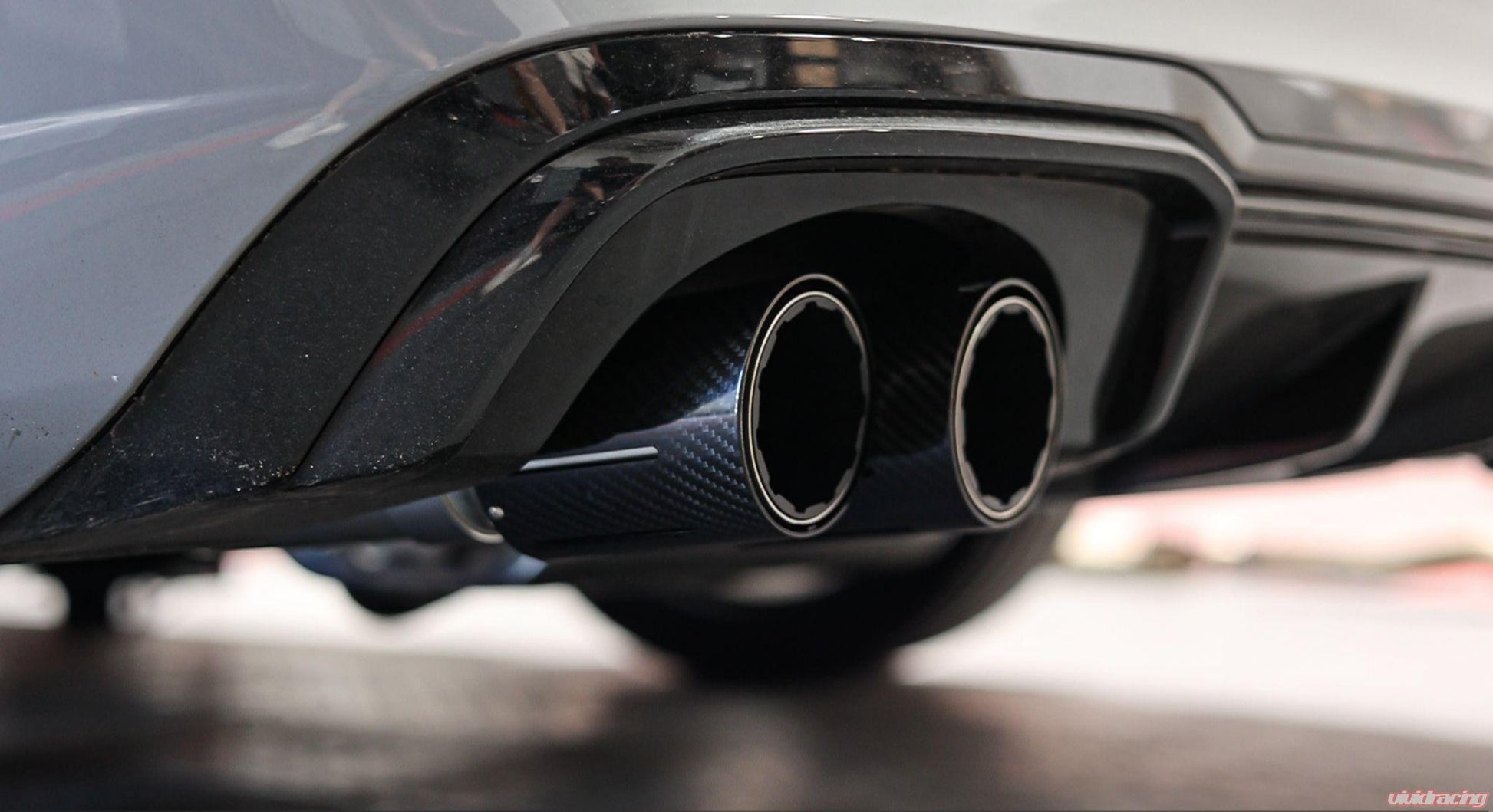 Audi RS 3 8V Stainless Valvetronic Exhaust System with Carbon Tips VR Performance