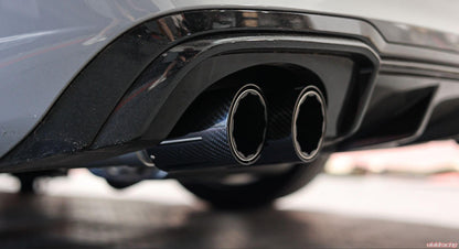 Audi RS 3 8V Stainless Valvetronic Exhaust System with Carbon Tips VR Performance
