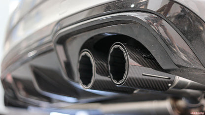 Audi RS 3 8V Stainless Valvetronic Exhaust System with Carbon Tips VR Performance