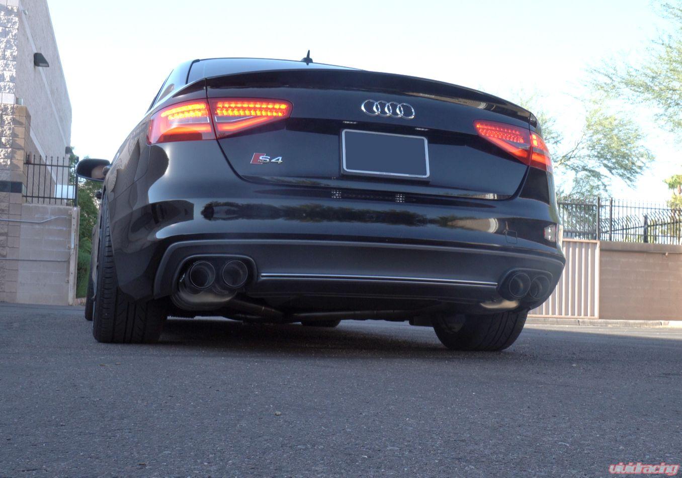 Audi S4 / S5 Stainless Valvetronic Exhaust System with Carbon Tips VR Performance