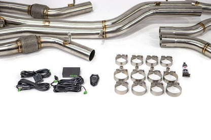 Audi S4 / S5 Stainless Valvetronic Exhaust System with Carbon Tips VR Performance