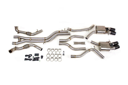 Audi S4 / S5 Stainless Valvetronic Exhaust System with Carbon Tips VR Performance