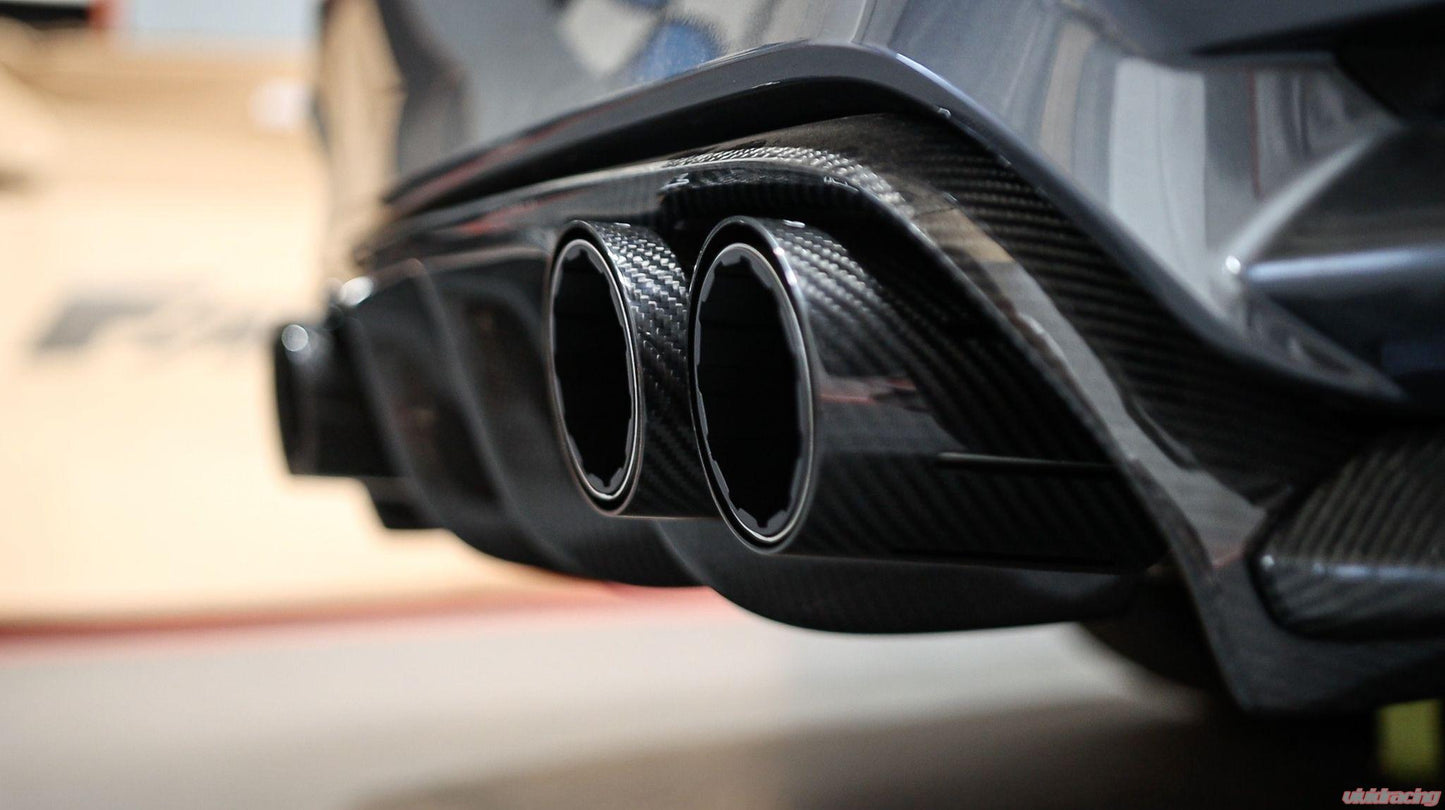 BMW M3 F80 / M4 F82 Stainless Valvetronic Exhaust System with Carbon Tips VR Performance