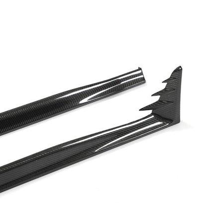 Volkswagen Golf GTi MK8 Carbon Fiber Side Skirts ASC