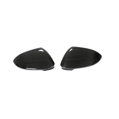 Volkswagen Golf GTi MK8 Dry Carbon Fiber Side Mirror Covers ASC