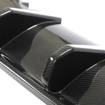 Volkswagen Golf R MK8 Dry Carbon Fiber Rear Diffuser ASC