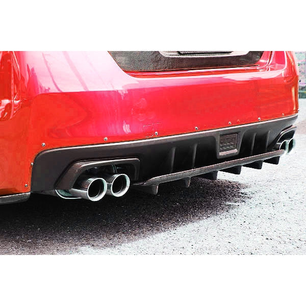 Subaru WRX STI 2015-2021 Carbon Fiber Diffuser CS Style JDMuscle