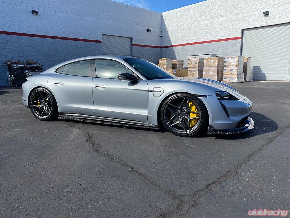 Porsche Taycan Air Suspension Lowering Links VR Performance