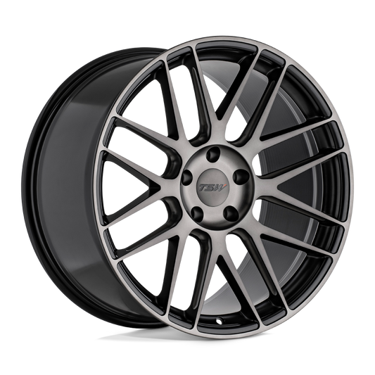 Nord Wheel Semi Gloss Black Milled-Machined Dark Tint Face TSW