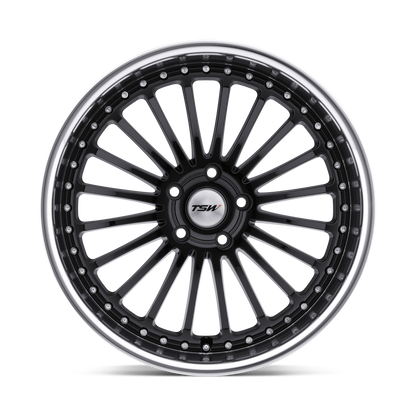 Silverstone Wheel Gloss Black/Mirror Cut Lip TSW