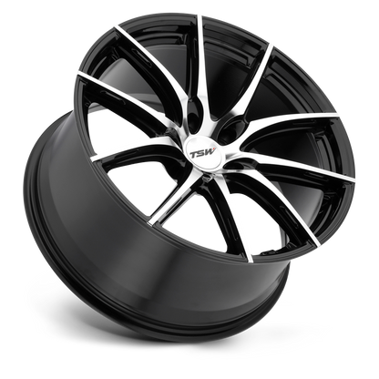 Sprint Wheel Gloss Bllack/Mirror Cut Face TSW