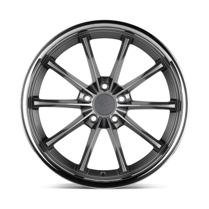 Sweep Wheel (Gloss Gunmetal/Stainless Lip)