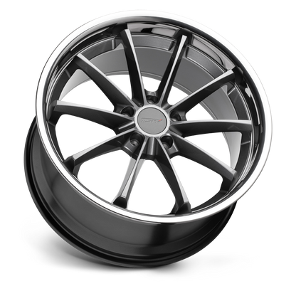 Sweep Wheel (Gloss Gunmetal/Stainless Lip)