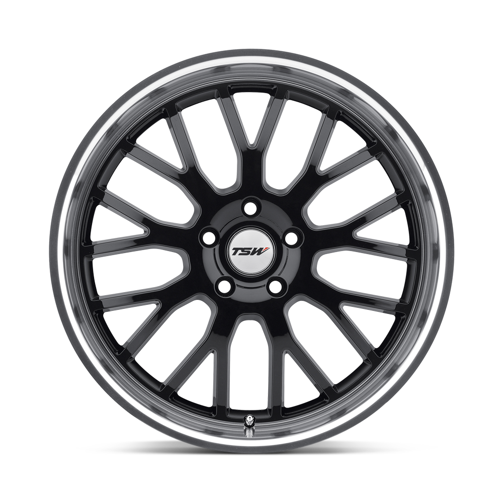 Tremblant Wheel Gloss Black/Mirror Cut Lip TSW