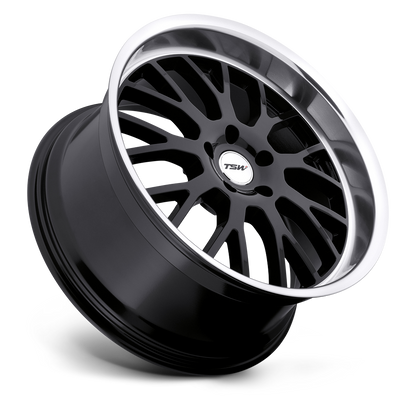 Tremblant Wheel Gloss Black/Mirror Cut Lip TSW