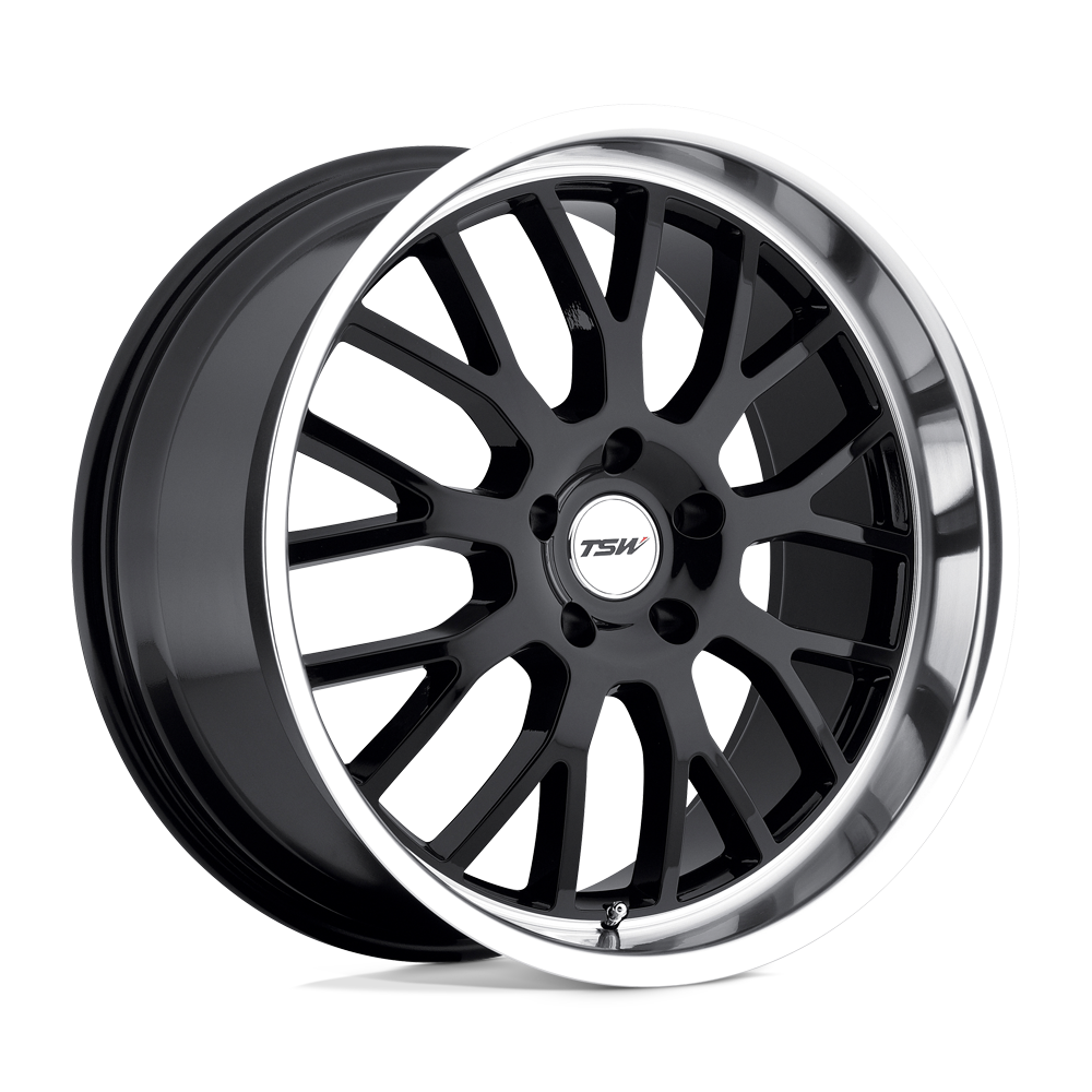 Tremblant Wheel Gloss Black/Mirror Cut Lip TSW