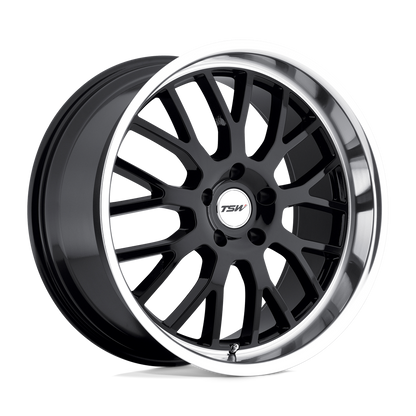 Tremblant Wheel Gloss Black/Mirror Cut Lip TSW