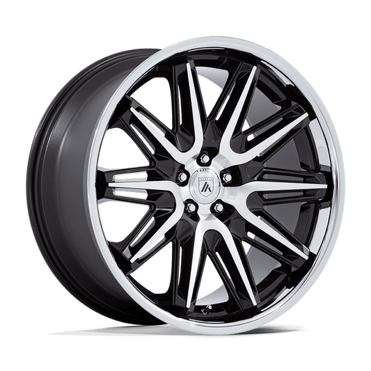 Imperator Wheel Gloss Black Machined Asanti