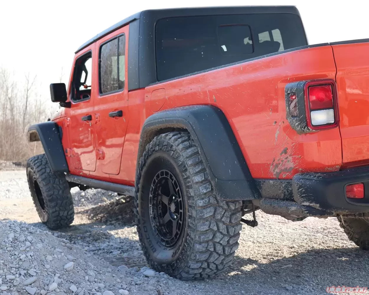 Jeep Gladiator / Wrangler D14 Wheel Set Matte Black VR Forged