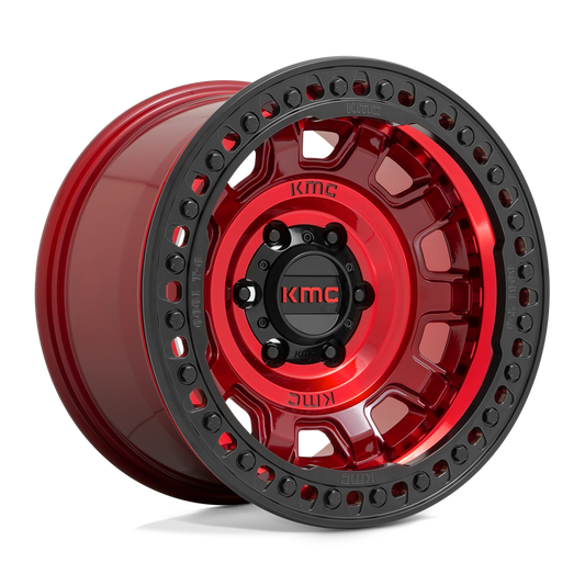 Tank Beadlock Wheel (Candy Red)