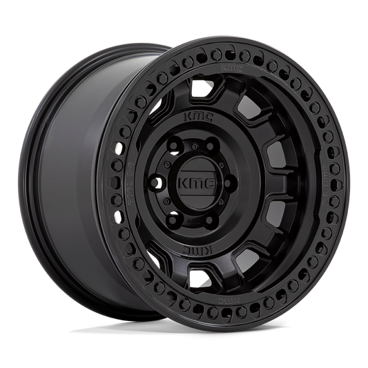 Tank Beadlock Wheel Satin Black KMC