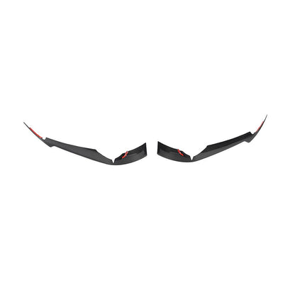 Chevrolet Corvette C8 Carbon Fiber Bumper Canards