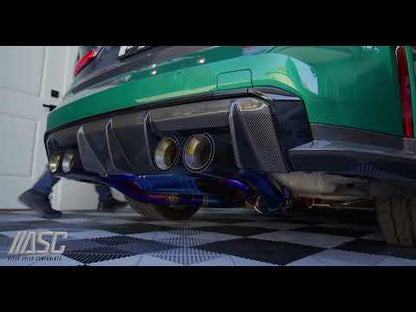 BMW M3 G80 / M4 G82 Titanium Catback Exhaust with Valve