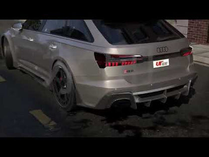 Audi RS 6 Avant C8 Carbon Fiber Rear Diffuser