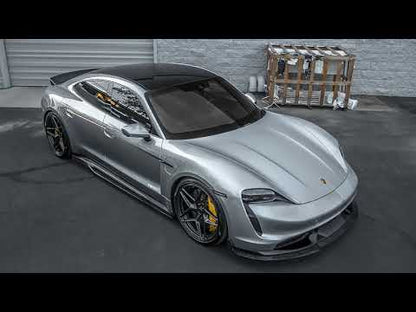 Porsche Taycan Turbo / Turbo S Forged Carbon Fiber Aero Kit Package