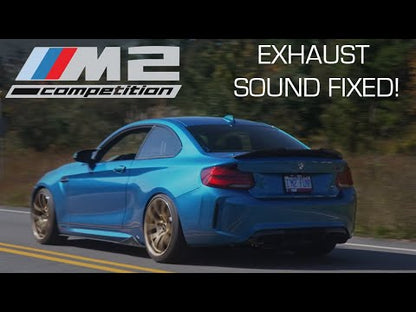 BMW M2 F87 Competition Equal Length Valved Sport Exhaust System