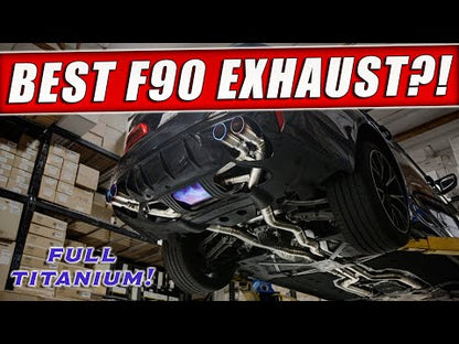 BMW M5 F90 Titanium Valvetronic Exhaust System