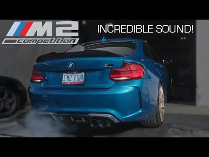 BMW M2 F87 Competition Equal Length Valved Sport Exhaust System